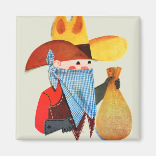 Cops and Robbers Magnet