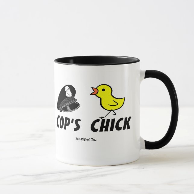 Cops Chick Mug (Right)