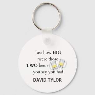 Cops Joke, How big.. Keychain