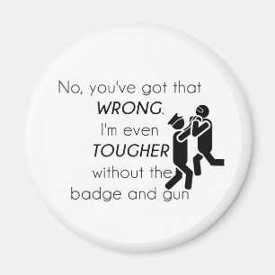 Cops Jokes Gifts Magnet