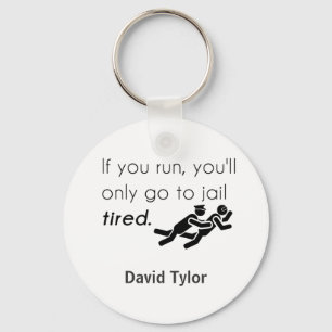 Cops Jokes Keychain