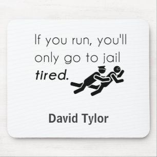 Cops Jokes Mouse Pad