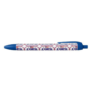 Cops Rock Black Ink Pen