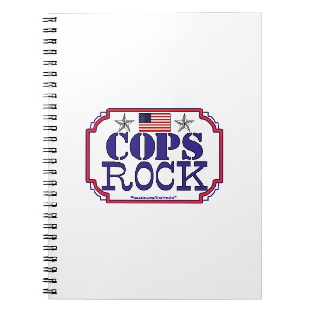 Cops Rock! Notebook (Front)