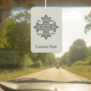Coptic Cross Air Freshener