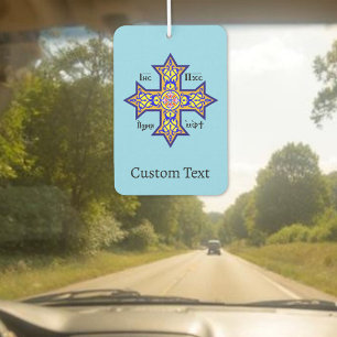 Coptic Cross Air Freshener