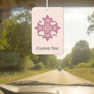 Coptic Cross Air Freshener
