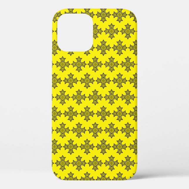 Coptic Cross Case-Mate iPhone Case (Back)