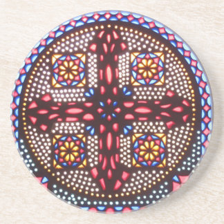 Coptic Cross Coaster