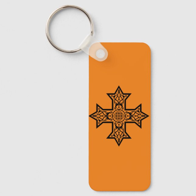 Coptic Cross Keychain (Front)