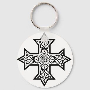 Coptic Cross Keychain