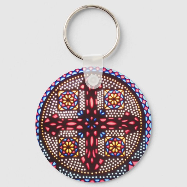 Coptic Cross Keychain (Front)