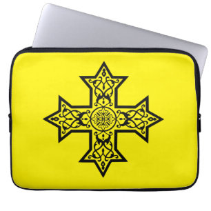 Coptic Cross Laptop Sleeve
