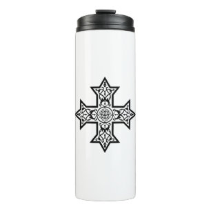 Coptic Cross Thermal Tumbler