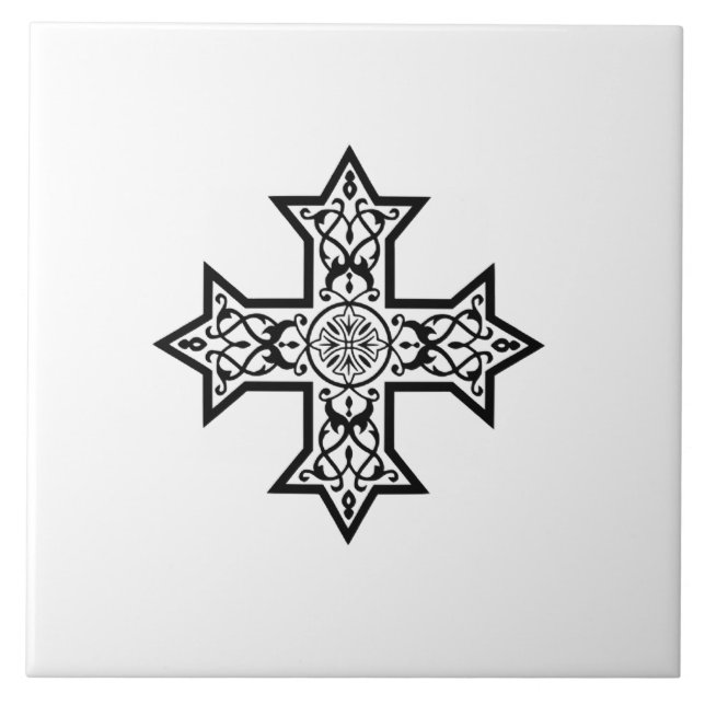Coptic Cross Tile (Front)