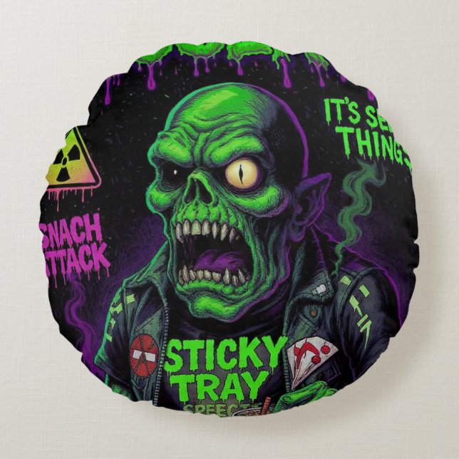 Copy and paste these directly into your Redbubble  Round Pillow (Front)