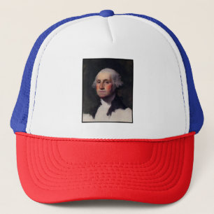 Copy Anthaeneum George Washington, Gilbert Stuart Trucker Hat