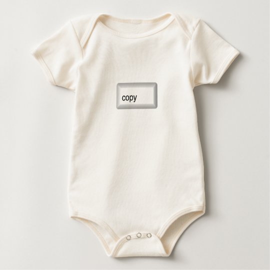 copy baby bodysuit