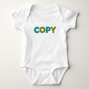 COPY - Copy & Paste for Twins Baby Bodysuit