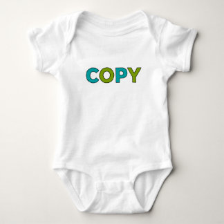 COPY - Copy & Paste for Twins Baby Bodysuit