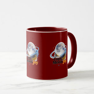 Copy Moon Joy Celestial Planet Graphic MUG