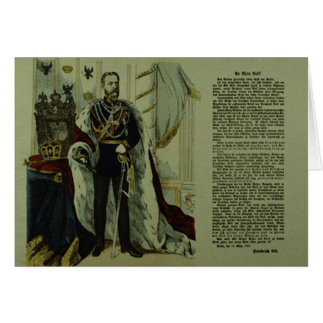 Copy of a declaration from Frederick III (Front Horizontal)