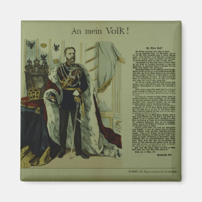 Copy of a declaration from Frederick III Magnet (Front)
