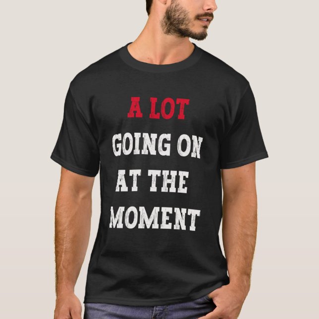 Copy of A Lot Going On At The Moment New Eras Wome T-Shirt (Front)