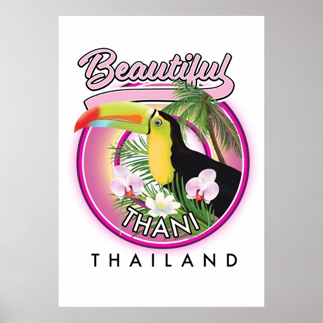 Copy of Beautiful Thani Thailand Poster (Front)