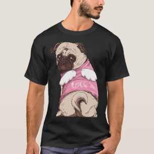 Copy of Cute Angel Pug T-Shirt