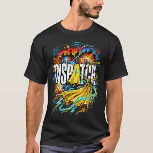 Copy of Dispatch Cloak Logo Minimalist Gaming Clan T-Shirt