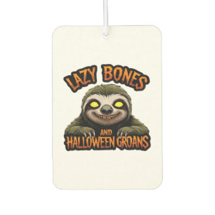 Copy of Ghost Hedgehog Librarian � Cute Halloween  Air Freshener