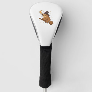 Copy of Ghost Hedgehog Librarian � Cute Halloween Golf Head Cover