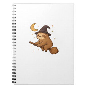 Copy of Ghost Hedgehog Librarian � Cute Halloween Notebook
