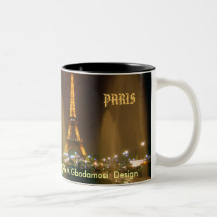 Copy of IMG4, PARIS , WELCOME TO P... - Customized Two-Tone Coffee Mug
