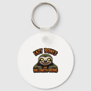 Copy of Lazy Bones and Halloween Groans - Creepy S Keychain