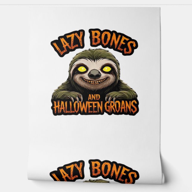 Copy of Lazy Bones and Halloween Groans - Creepy S Wallpaper (Unrolling)