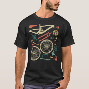Copy Of Santa Cruz Mountain Bike Parts   T-Shirt