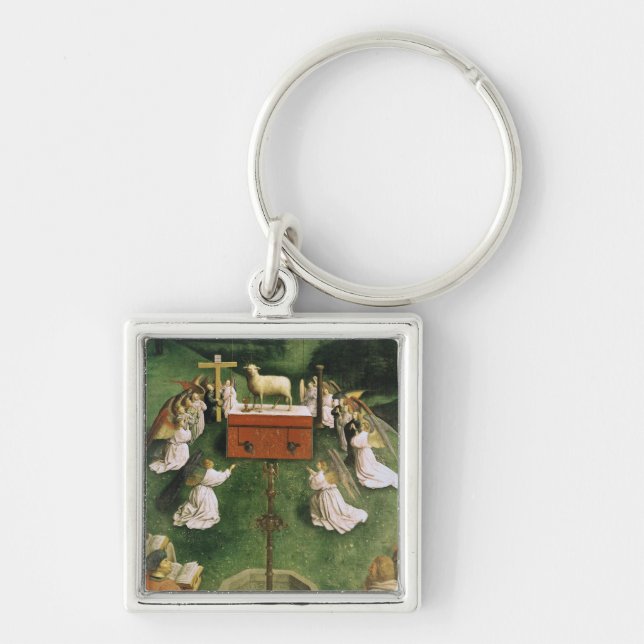 Copy of The Adoration of the Mystic Lamb Keychain (Front)