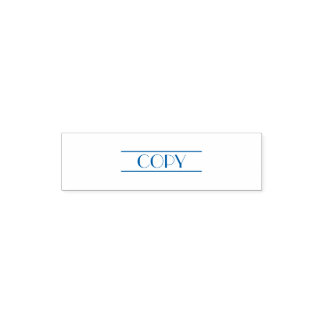 Copy  self-inking stamp