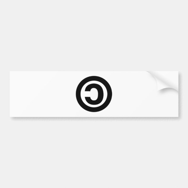 COPYLEFT BUMPER STICKER (Front)
