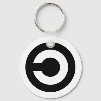 Copyleft - information wants to be free keychain
