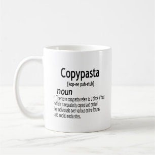 Copypasta Definition Coffee Mug