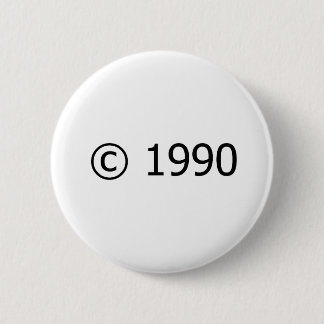 Copyright 1990 2 inch round button