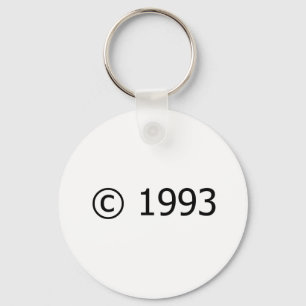 Copyright 1993 keychain