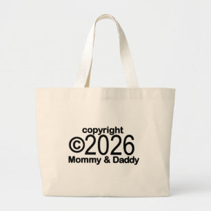 Copyright 2022 Mommy and Daddy Tote Bag