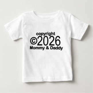 Copyright 2026 Mommy and Daddy Baby T-shirt