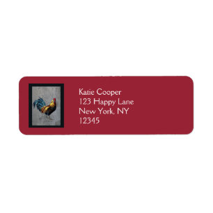 Coq Bantam coloré
