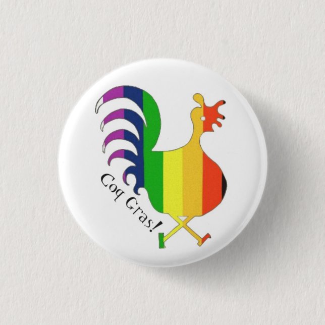 Coq Gras - button (Front)
