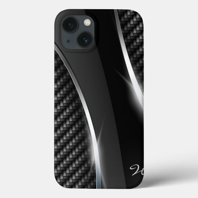 Coque 3 spectres en fibre de carbone (Verso)